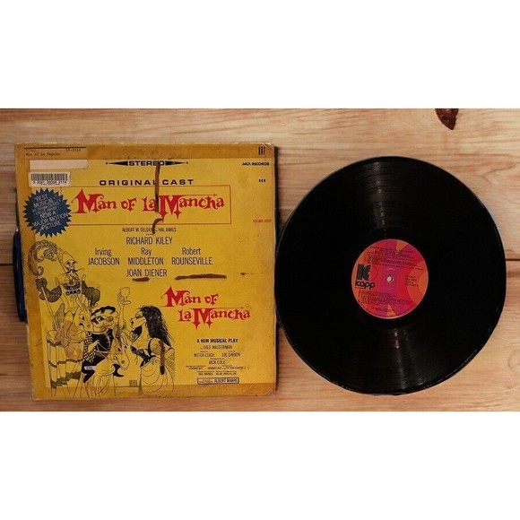 Man of La Mancha Original Cast Record 33RPM 12" Vintage Vinyl LP 1965 - Picture 1 of 2